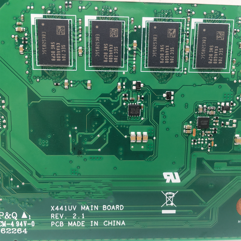 KEFU دفتر X441UA اللوحة ل ASUS X441UV X441U F441U A441U X441UVK X441UAK اللوحة المحمول 4405U I3 I5 I7 RAM-4GB/8GB