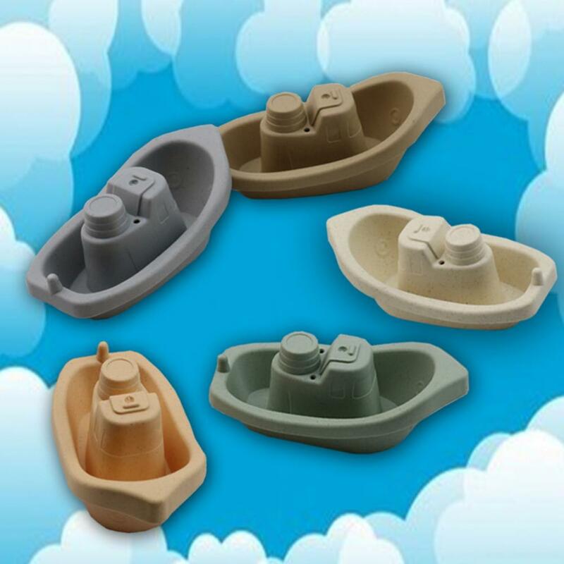 قارب عائم حوض الاستحمام اللعب العائمة قارب حمام لعب للأطفال تكويم القوارب البلاستيكية لحوض الاستحمام بركة المياه تلعب لعبة الصيف