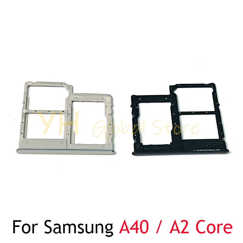 حامل درج فتحة بطاقة Sim ، قطع إصلاح ، Samsung Galaxy A40 ، A405F ، A405 ، A2 Core ، A260F ، A260