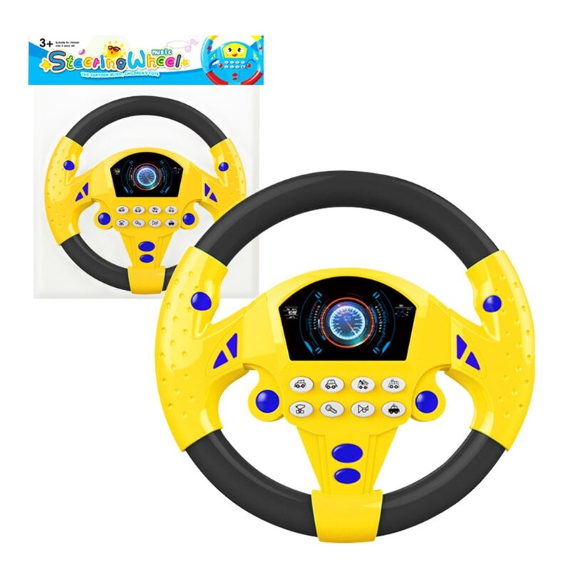 لعبة عجلة القيادة الصغيرة هدية موجهة لتوجيه عجلة القيادة التفاعلية - تظاهر محمول للعب لعبة التوجيه دروبشيبينغ
