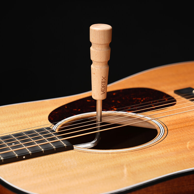 دوامة الغيتار أداة 5 مللي متر مقبض خشبي-مارتن الغيتار وجع خاص ، النسخة الموسعة ، سداسية تعديل الرقبة وجع.