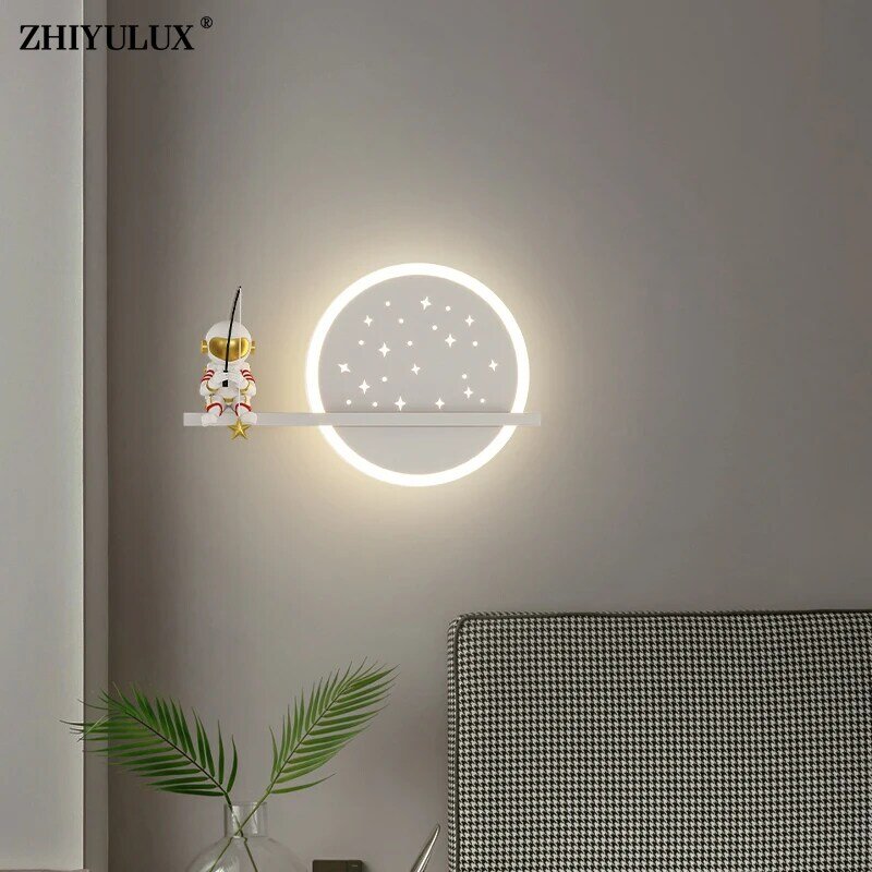 الإبداعية بسيطة الذهب الأبيض جديد الحديثة وحدة إضاءة LED جداريّة أضواء غرفة المعيشة دراسة غرفة نوم السرير الممر قاعة مصابيح إضاءة داخلية