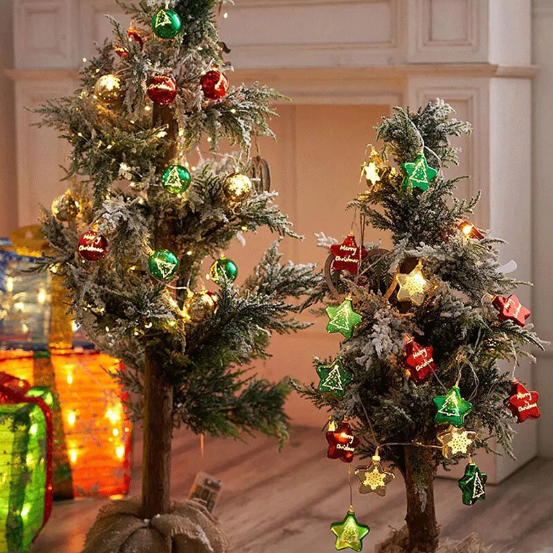LED متوهجة عيد الميلاد الكرة سلسلة معلقة أضواء ، قلادة الديكور ، شجرة الملحقات ، 1.5 متر ، 3m ، 6 متر