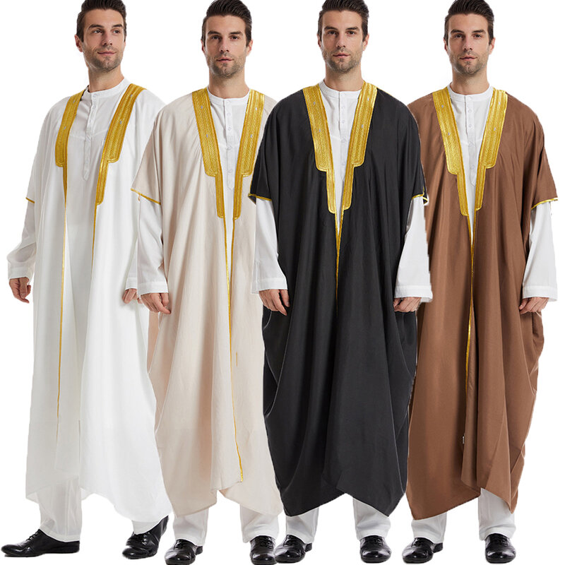 فساتين إسلامية فضفاضة للرجال ، عباية سعودية ، ثوب تركي ، جوبا تقليدي ، دبي بكالوريوس قفطان ملابس ، قفطان أردية ، السعودية