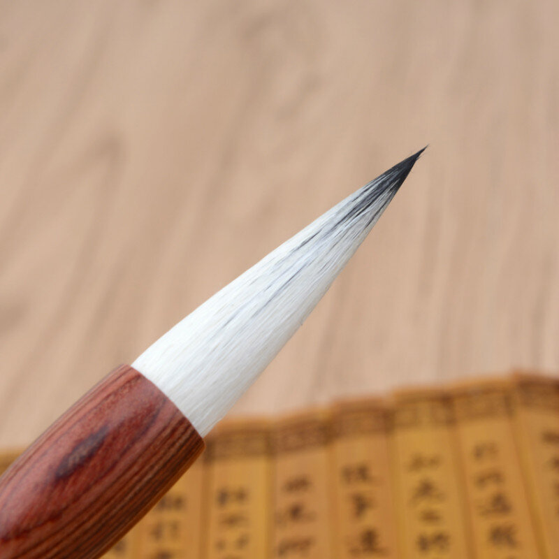 الخط الصيني فرشاة القلم Tinta chinawougo الأرجواني أرنب الشعر اللوحة الصينية فرشاة مجموعة المشهد الحرة الرسم فرشاة