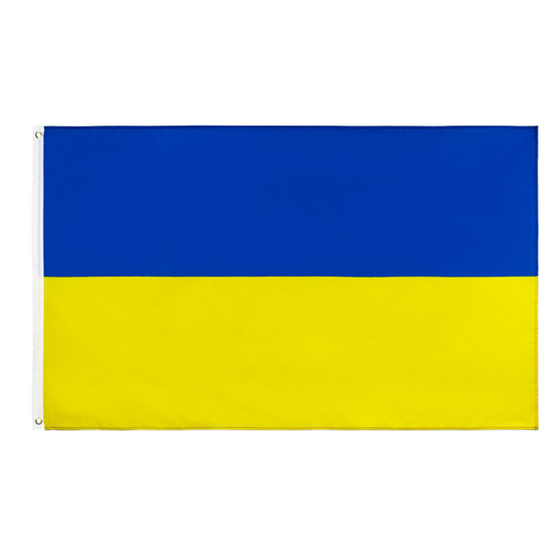 90x150 سنتيمتر أوكرانيا الوطنية أوكرانيا العلم تحلق العلم لا سارية العلم ديكور المنزل العلم راية n016