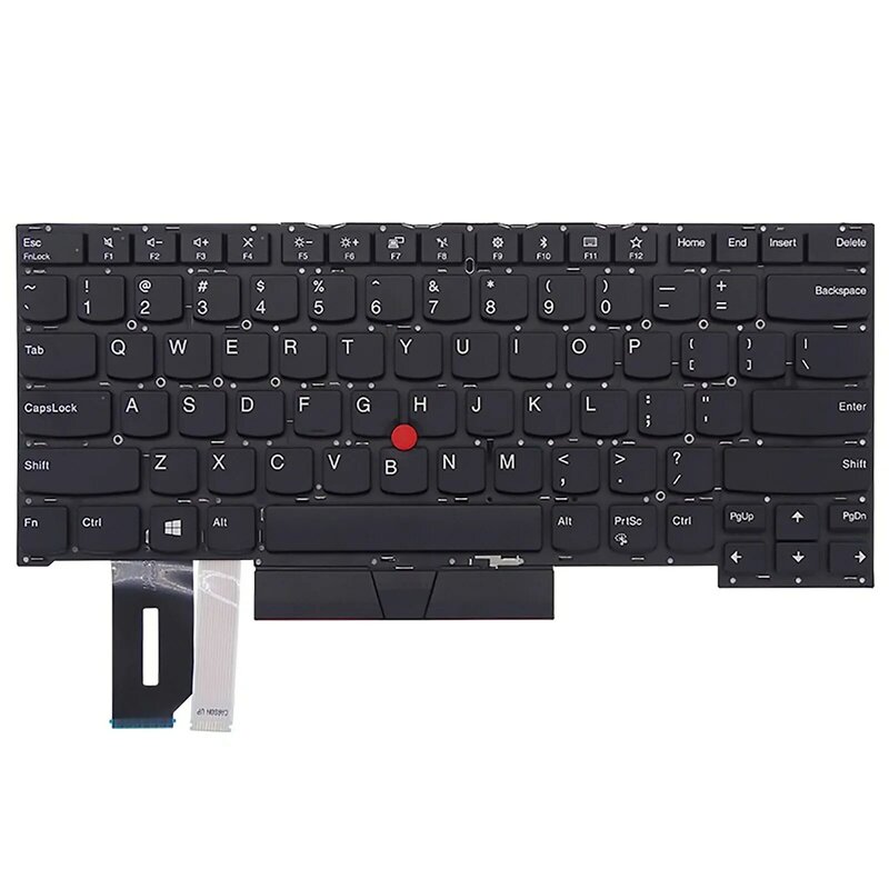 Lenovo-ThinkPad لوحة مفاتيح كمبيوتر محمول ، علامة تجارية جديدة ، نحن ، المملكة المتحدة ، DE ، FR ، SP ، T490S ، T495S ، T14S ، SN20R66042 ، 02HM208 ، 02HM280