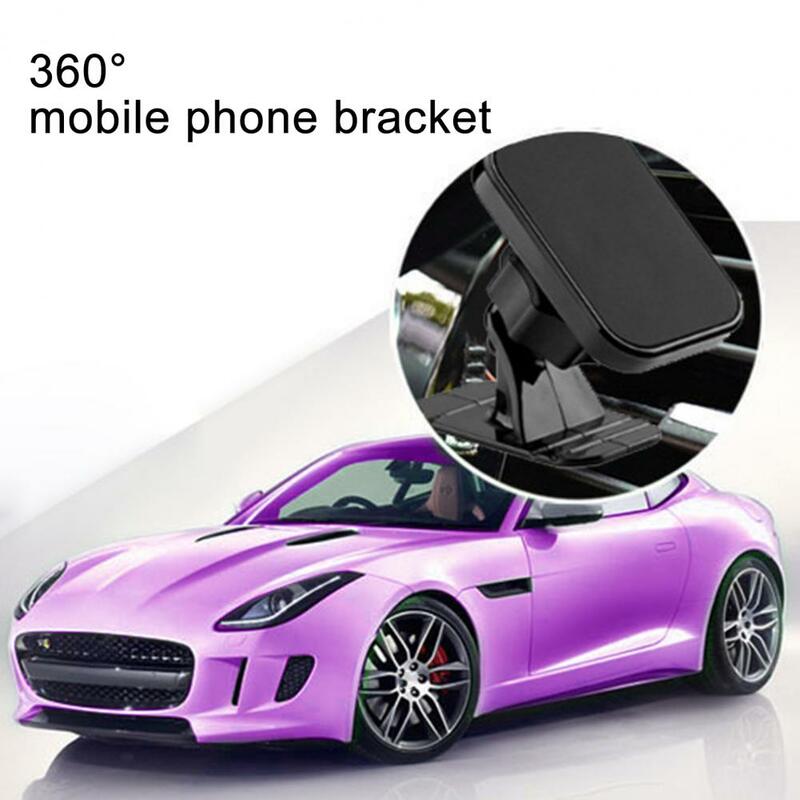 Useful Car Mobile Phone Stand  Thickened ABS Car Mobile Phone Holder  Center Console Anti-slip Cellphone Holder