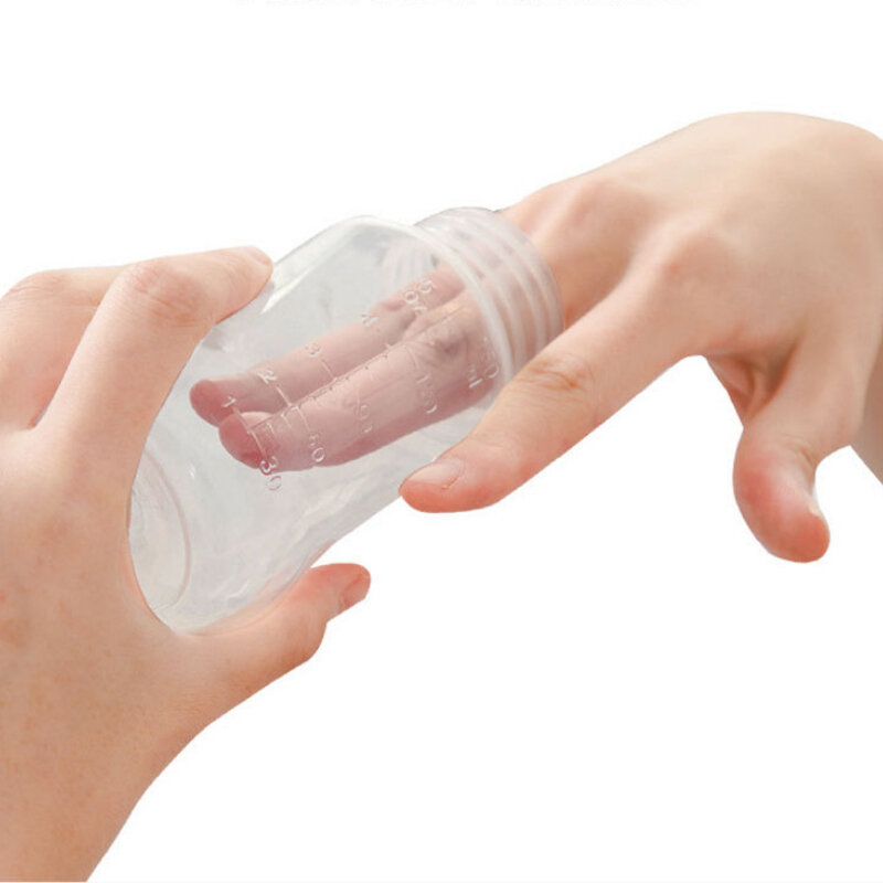 مضخة الرضاعة اليدوية للثدي ، تقدير من السيليكون ، PP ، خالية من بيسA ، زجاجة الحليب ، وظيفة الحلمة ، مضخات الثدي ، جامع الحليب
