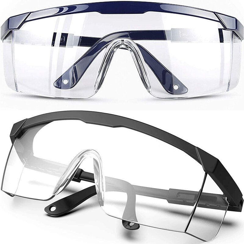 سلامة العمل حماية العين نظارات نظارات مختبر الغبار الطلاء الصناعية مكافحة سبلاش الرياح الغبار واقية نظارات