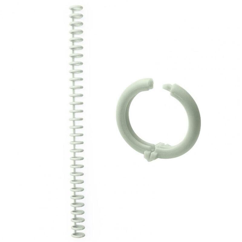 5Pcs  Loose-leaf Binder Ring Delicate Cuttable Loose-leaf Binding Strip Detachable DIY Binding Strip