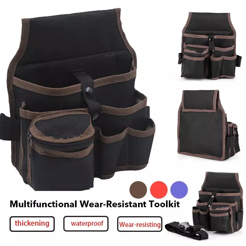 حقيبة حزام كهربائي ، S11 ثلاثة طبقة ، حقيبة حزام متعددة الأغراض ، طقم تصليح ، الأجهزة