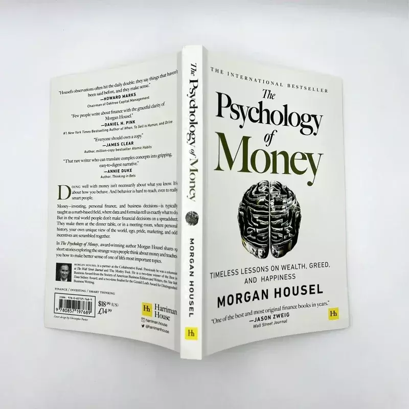 سيكولوجية الكتب النقدية للبالغين ، دروس خالدة عن الثروة ، الجشع ، السعادة ، الأعمال ، الكتب