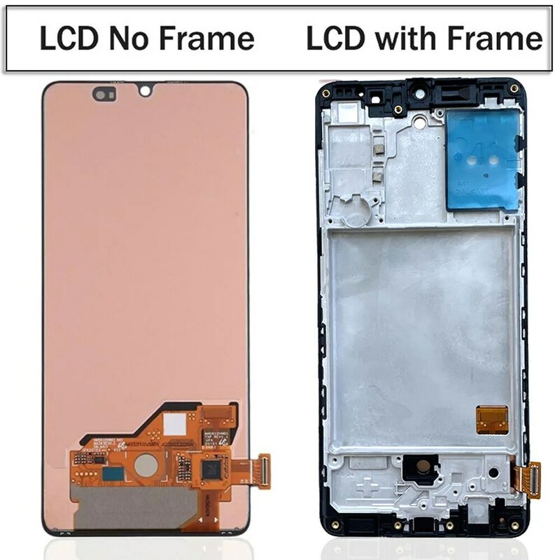 شاشة LCD أصلية 6.1 بوصة لهاتف سامسونج جالاكسي A41 A415 A415F A415F/DS شاشة عرض LCD رقمية تعمل باللمس مع مجموعة إطارات