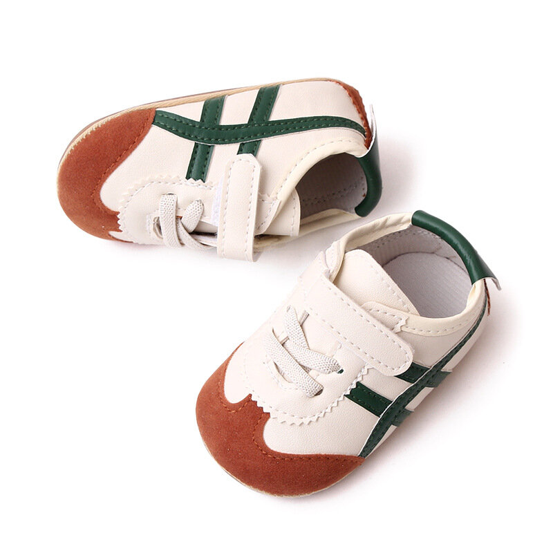 أحذية رياضية من القماش للأطفال البنات والأولاد من KIDSUN نعل ناعم ومضاد للانزلاق أحذية لخطوات المشي الأولى للأطفال في 6 ألوان للأطفال حديثي الولادة