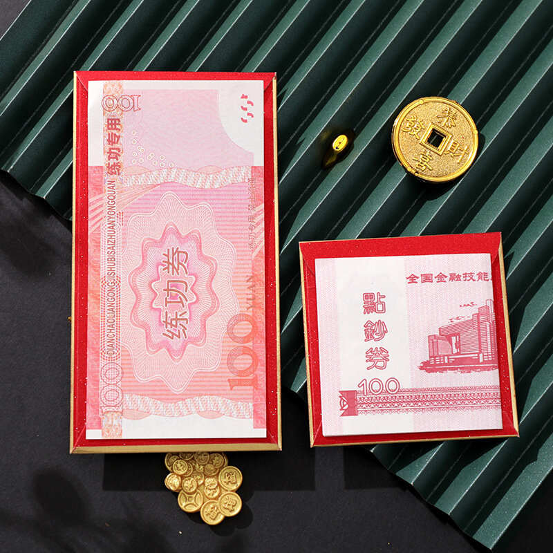 السنة الصينية الجديدة المغلف الأحمر ، محظوظ المال جيب ، هدية حقيبة ، التنين العام ، مهرجان الربيع ، أفضل رغبة ، محظوظ ، هونغباو ، 6 قطعة ، 2024
