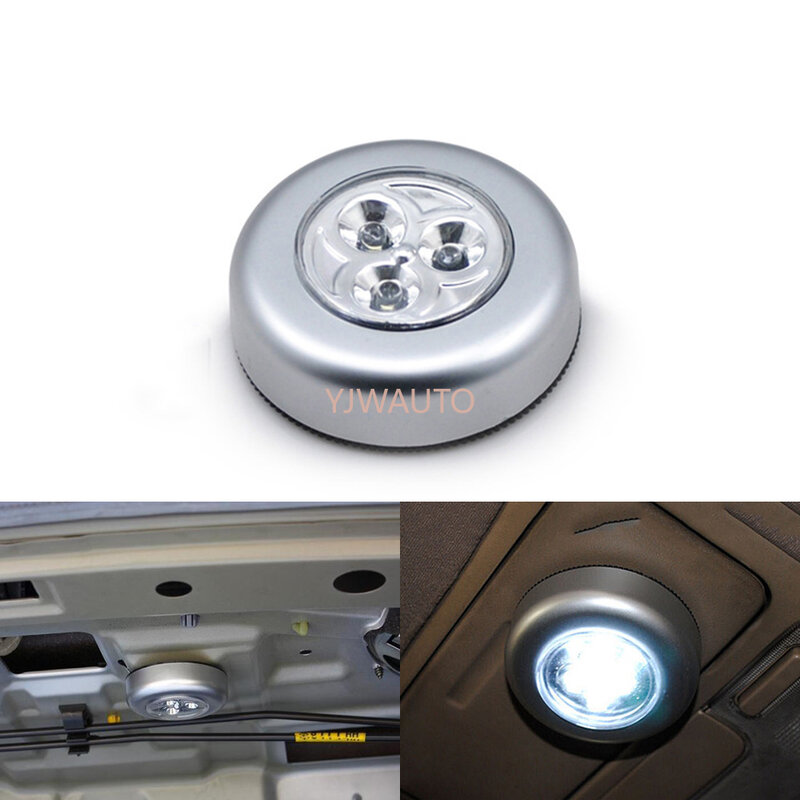 LED اللاسلكية عصا على الحنفية ضوء لاسلكي اللمس مصباح داخلي في الهواء الطلق ل الحجرات غرف التخزين سيارة (Batteris غير المدرجة)