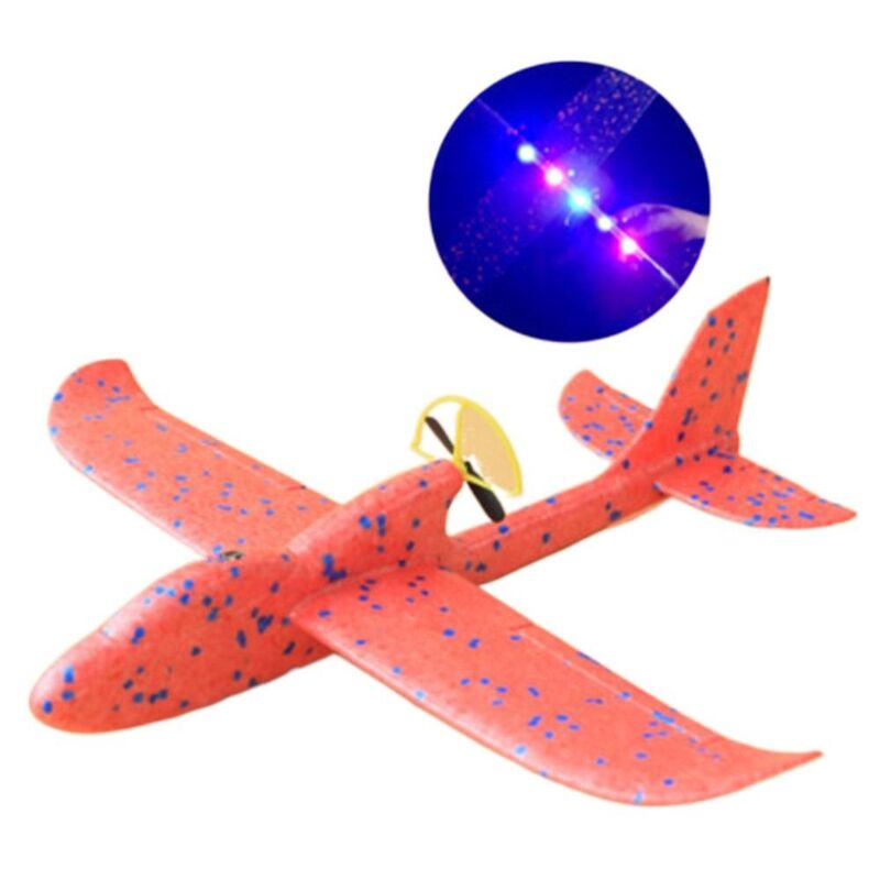 USB شحن رغوة الطائرات الكهربائية اليد رمي الطيران طائرة شراعية طائرة لتقوم بها بنفسك لعبة مجسمة رمي دوار طائرة هدية