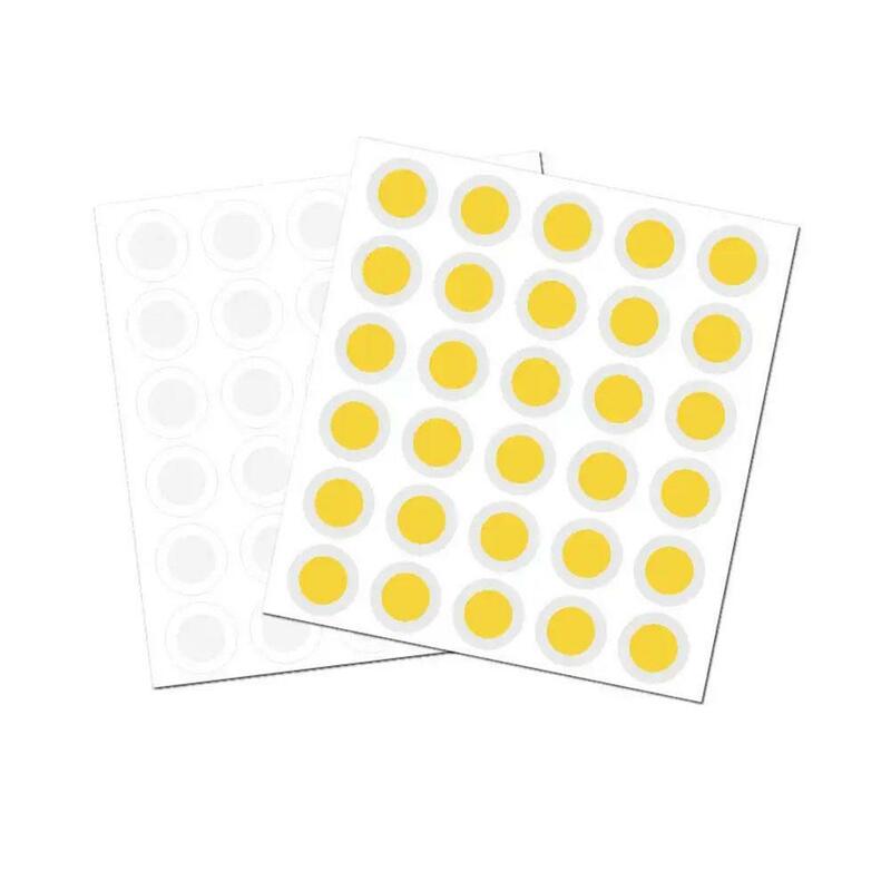 ملصقات اختبار حساس للأشعة فوق البنفسجية ، شفاف ، حماية من الشمس ، تغيير بأسعار معقولة ، سلع الأشعة فوق البنفسجية ، C I7V5 ، 60 قطعة