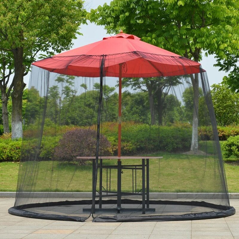 مظلة مظلة حديقة بشبكة البعوض ، تركيب مجاني ، شبكية ، 300x230 سم
