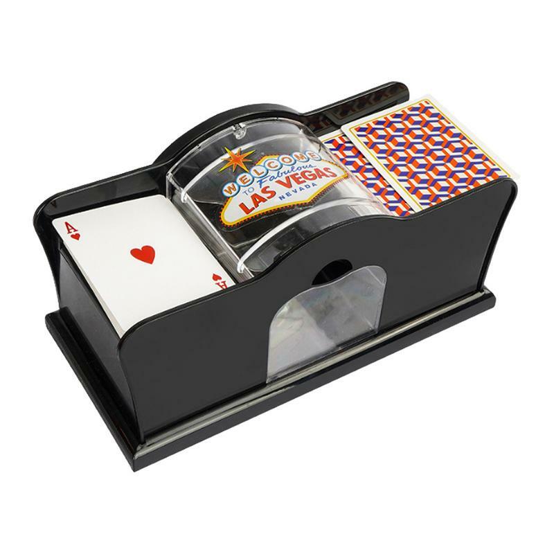 آلة خلط البطاقات للعب الورق ، خلط الورق بالكامل ، آلة خلط الورق الأوتوماتيكية ، خلاط خلط البطاقات ، جديد