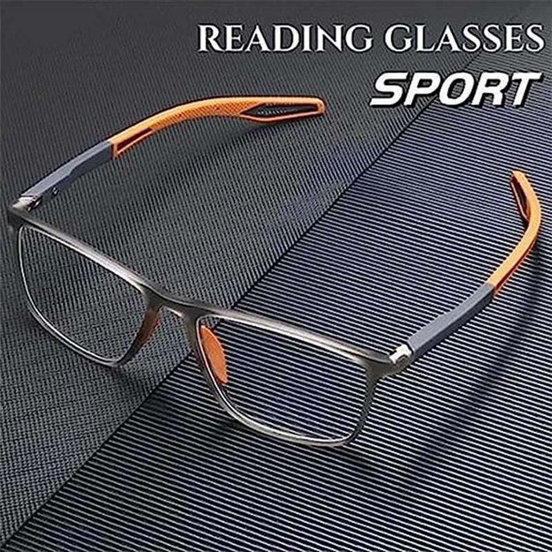نظارات قراءة متعددة البؤر بإطار خفيف للغاية TR90 نظارات للقراء الرياضيين نظارات لقصر النظر الشيخوخي لقيادة الدراجات