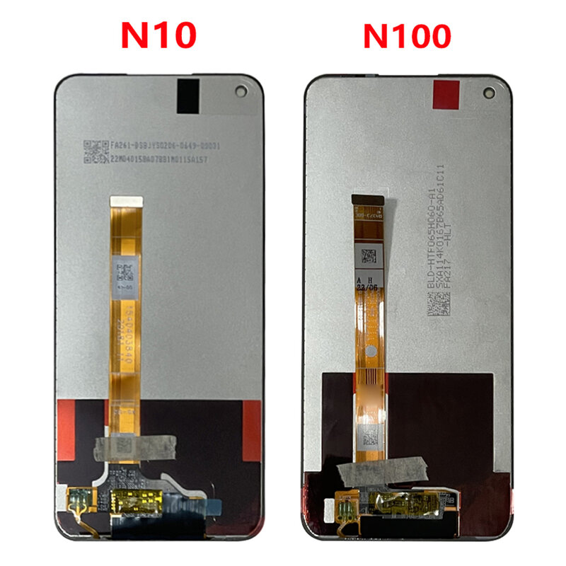لوحة لمس مع محول رقمي بإطار ، شاشة عرض LCD ، بديلة لـ OnePlus Nord N10 5G ، ، N100 ، 1 + ، N200