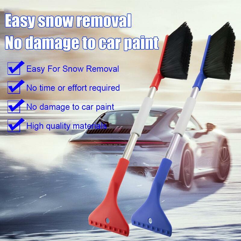 أداة إزالة الزجاج الأمامي للسيارة ، كاشطات الثلج ، فرشاة متعددة الوظائف للسيارة ، أداة تنظيف شتوية