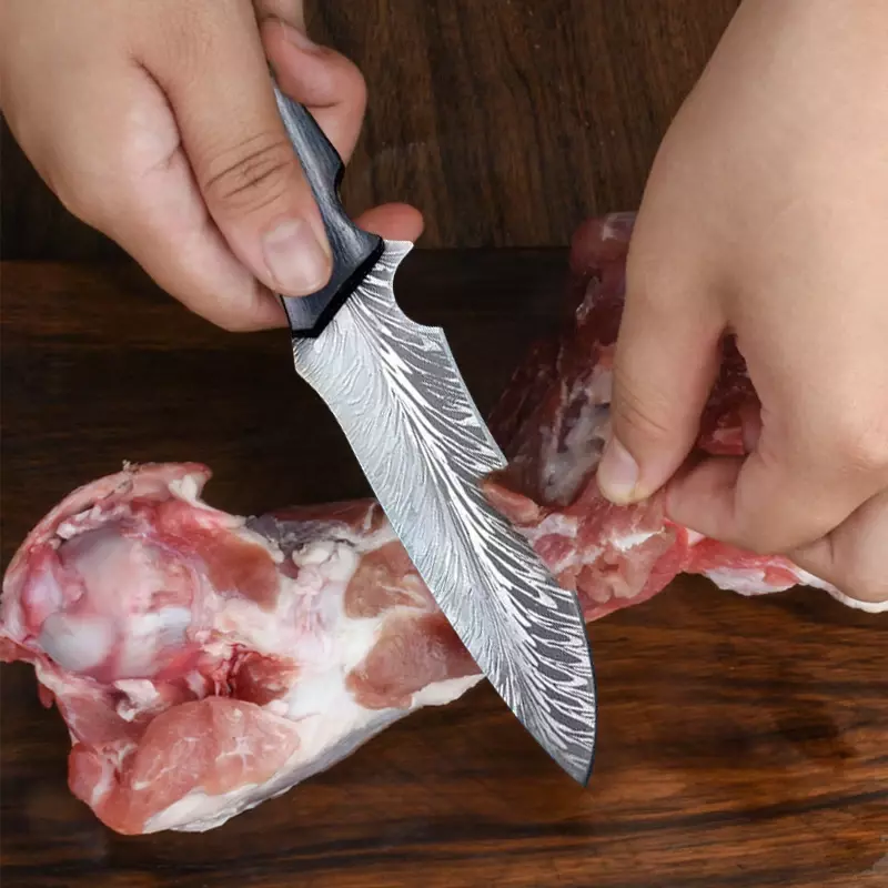 سكاكين شواء منغولية من الفولاذ المقاوم للصدأ ، ساطور لحم المطبخ ، سكين تقطيع الخضار ، سكين الفاكهة المنزلي