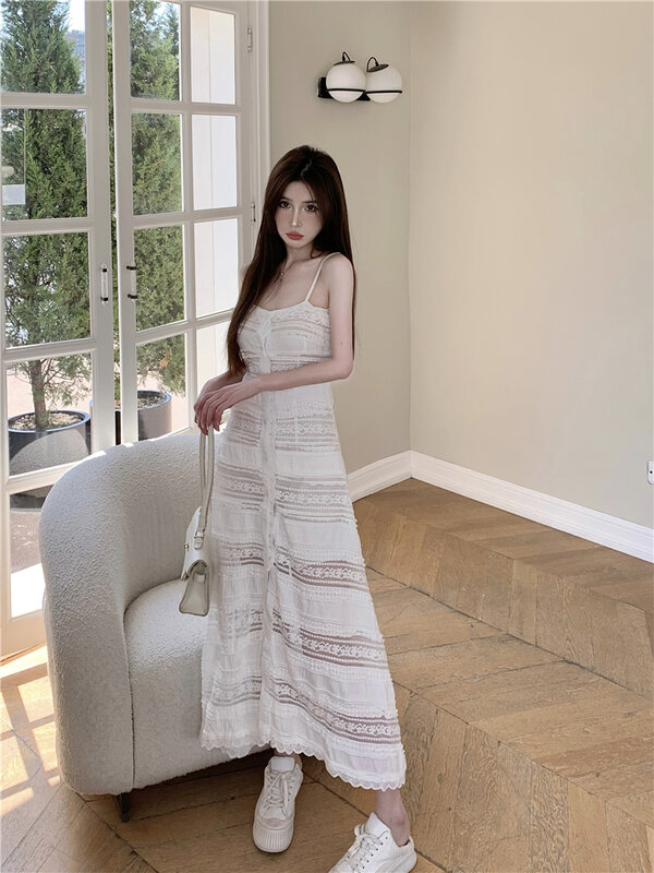 عطلة فرنسية فستان دانتيل أبيض ، تصميم عتيق ، تنورة كعكة بيبلوم العرقية ، فستان الرسن ، أزياء خرافية ، الصيف ،