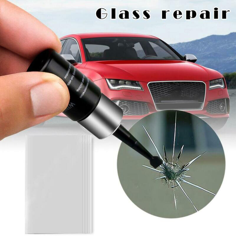 أداة إصلاح الزجاج الأمامي للسيارة تصدع ذاتي الصنع ، سائل إصلاح الزجاج التلقائي ، استعادة خدش النافذة ، استعادة الكراك ، ملحقات الترقية