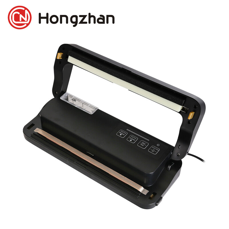 CNHongzhan جهاز غلق أكياس الطعام التلقائي فراغ باكر المنزلية مع 10 قطعة أكياس التوقف