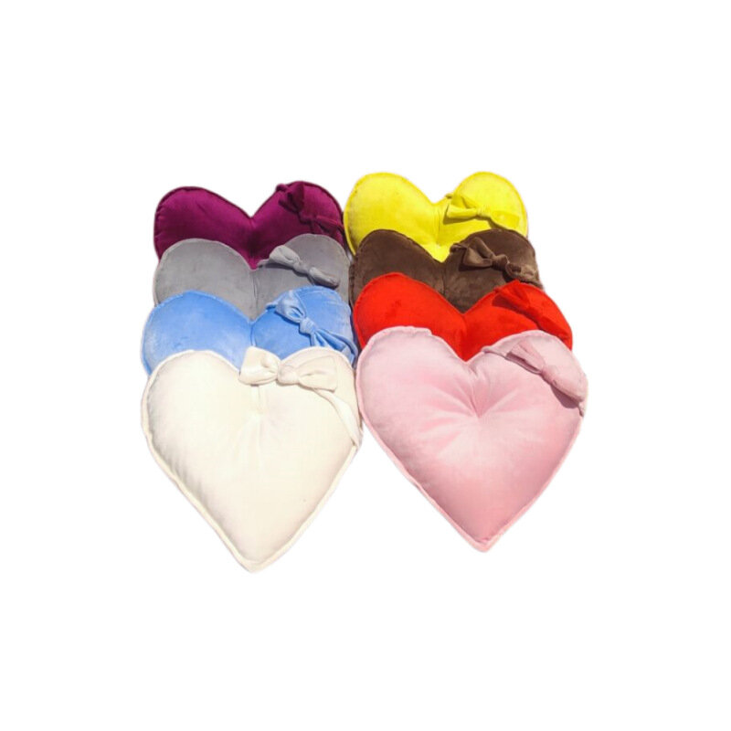 الدعائم التصوير حديثي الولادة القمر الكامل 100 يوم الطفل الملونة على شكل قلب وسادة القوس غطاء الرأس مساعدة شكل صورة مجموعة