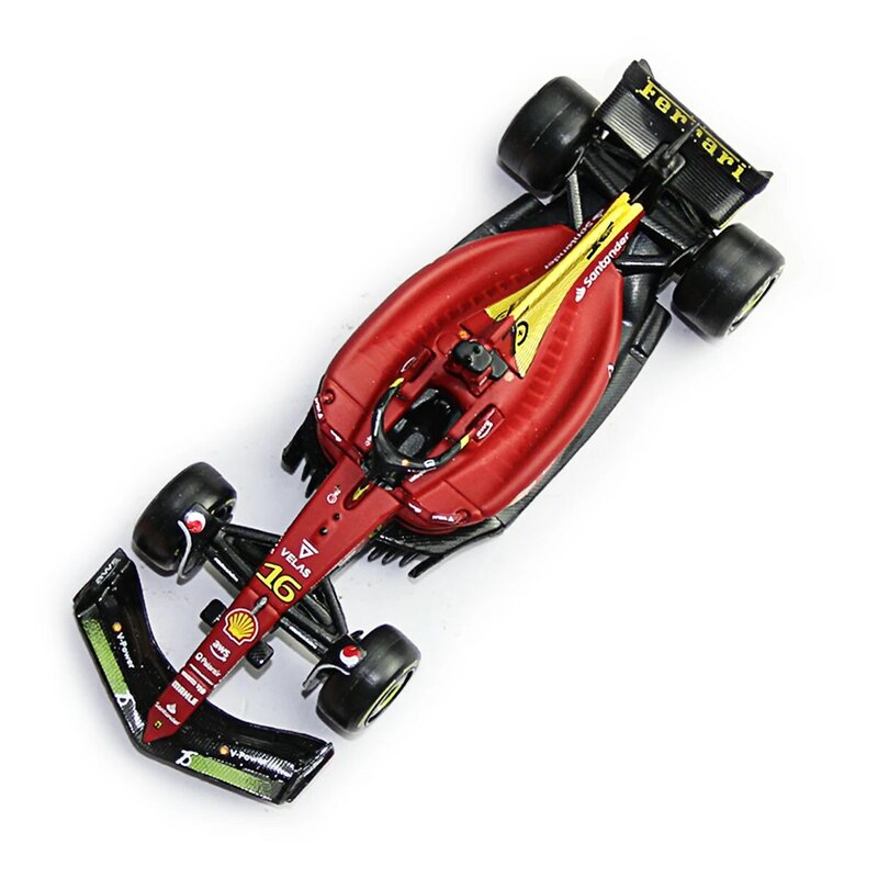Bburago 1:43 F1 فيراري F1-75 75th الذكرى #16 Leclerc #55 Sainz مونزا الايطالية GP سبيكة سيارة دييكاست السيارات نموذج اللعب هدية