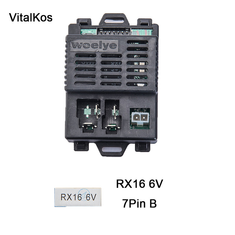 جهاز إرسال بلوتوث VitalKos Weelye للأطفال ، قطع غيار سيارات كهربائية عالية الجودة ، جهاز استقبال 6 فولت ، 6 فولت ، G ، اختياري