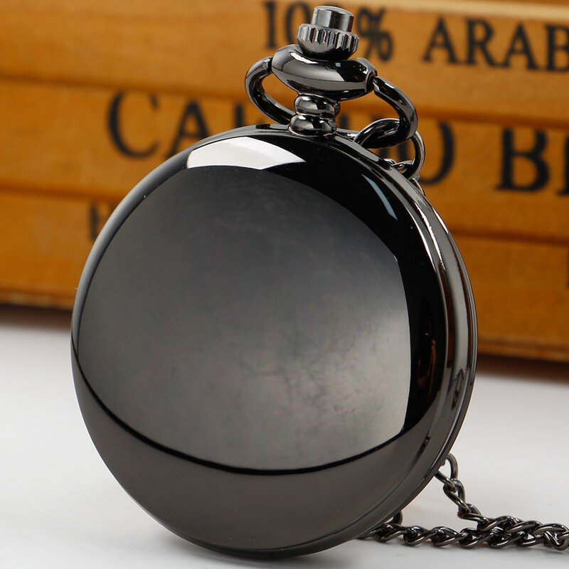 الرجال كوارتز ساعة الجيب كول و Dominant نمط شخصية تصميم الشرير سلسلة ساعة قلادة هدايا عيد