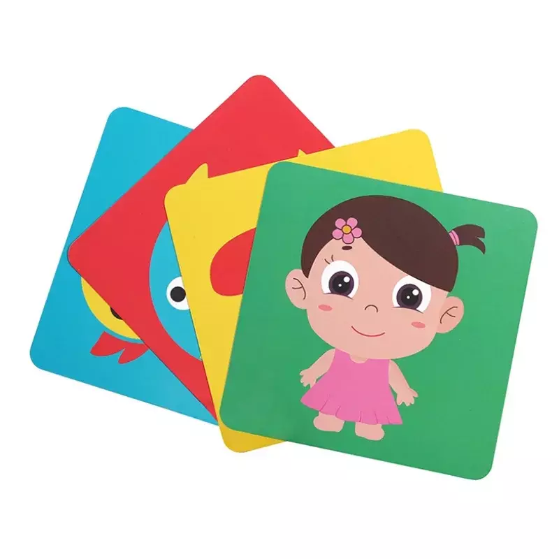 بطاقات التحفيز البصري مونتيسوري للأطفال ، بطاقات فلاش عالية التباين ، ألعاب تعليمية تعليمية ، أبيض وأسود