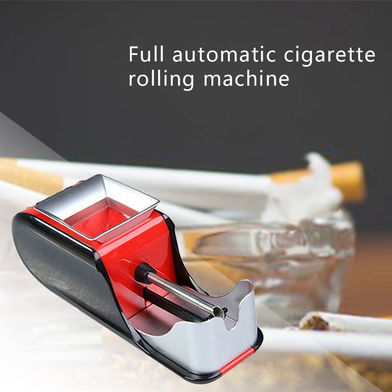 ماكينة لف السجائر الآلية الكهربائية الصغيرة ، صانع حاقن التبغ ، الأسطوانة ، الولايات المتحدة التوصيل