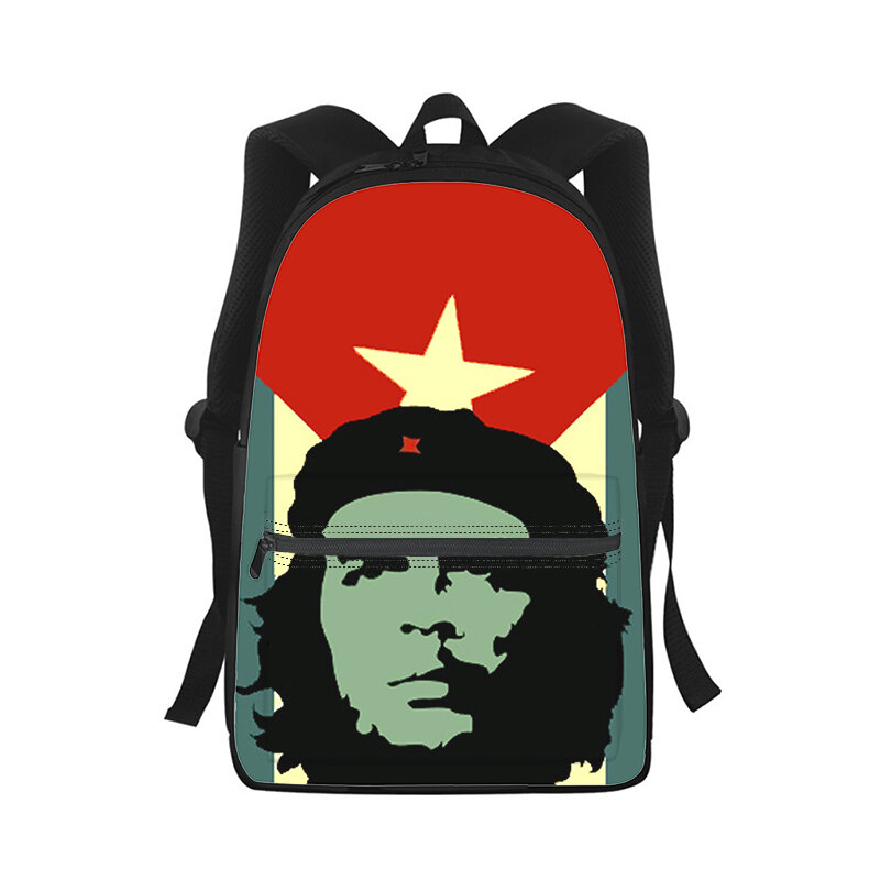 حقيبة ظهر من Che Guevara للرجال والنساء بطباعة ثلاثية الأبعاد حقيبة مدرسية للطالبات حقيبة ظهر للأطفال حقيبة كتف للسفر