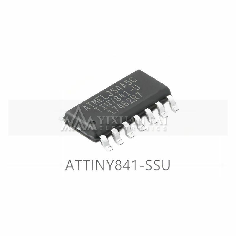 5 قطعة/الوحدة ATTINY841-SSU MCU 8 بت AVR RISC 8KB فلاش 1.8 فولت/2.5 فولت/3.3 فولت/5 فولت 14 دبوس SOIC ث أنبوب جديد