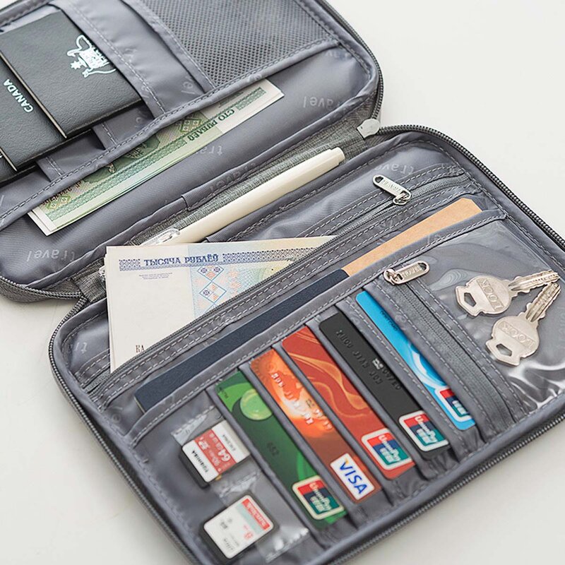 حار محفظة سفر حامل جواز سفر العائلة الإبداعية مقاوم للماء حافظة مستندات منظم إكسسوارات السفر حقيبة مستندات حامل بطاقة