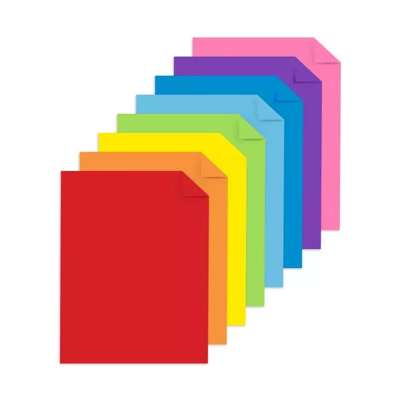 ورق ملون بالمنشور الأستروبالس ، ألوان متنوعة ، ، ، × 11 ، 24 رطل ، أوراق