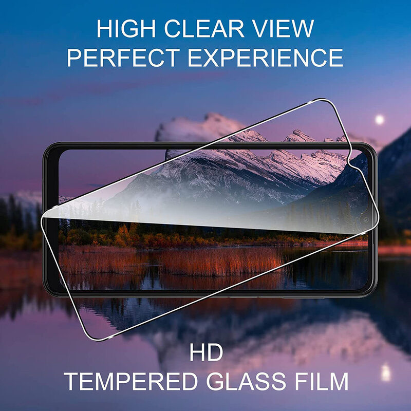 زجاج مقسى لهاتف سامسونج جالاكسي M33 5G ، واقي الشاشة ، فيلم ، 2 ، 4 من من من من الزجاج المقوى