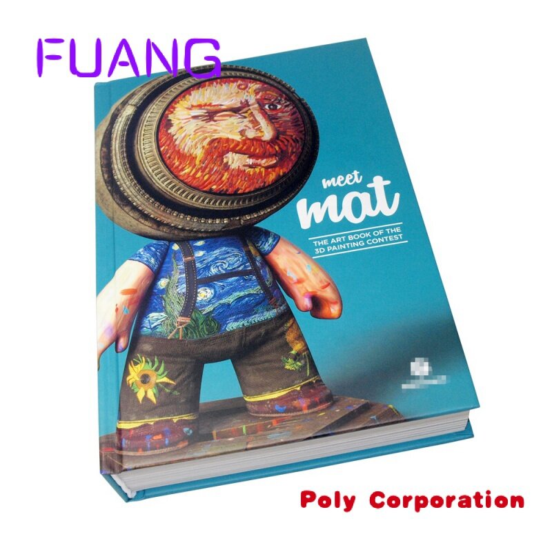 سعر المصنع الصين رخيصة مخصصة شخصية غرامة الغلاف الصلب غلاف فني كتاب خدمة الطباعة