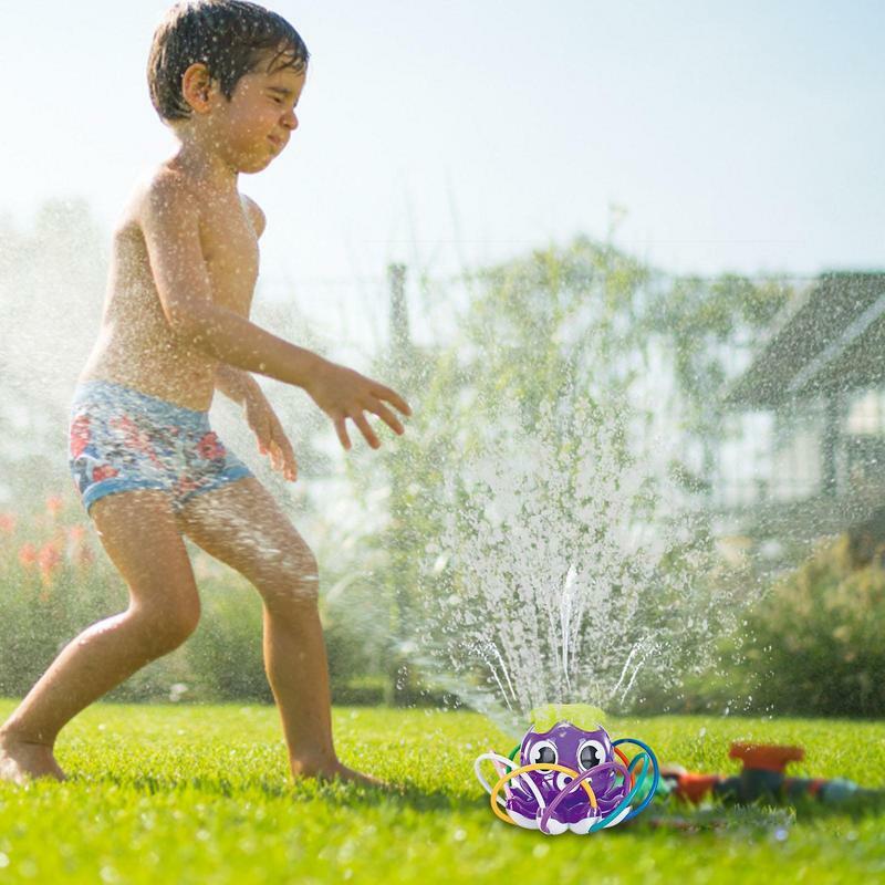 الأطفال الأخطبوط رذاذ الماء الرش اللعب ، ألعاب حمام الطفل ، حديقة في الهواء الطلق ، والأطفال