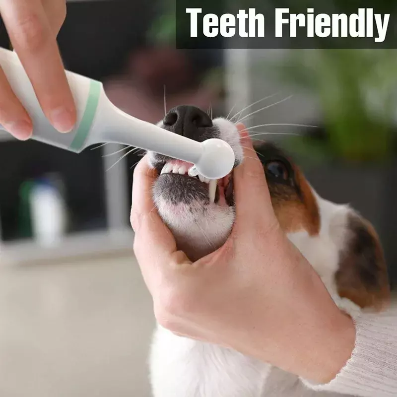 فرشاة أسنان كهربائية للحيوانات الأليفة قابلة لإعادة الشحن منظف ترتار الكلب أداة تنظيف الأسنان المهنية أداة تنظيف الأسنان عن طريق القط
