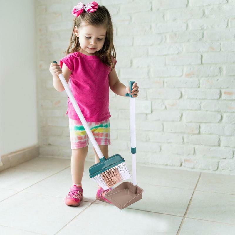 التظاهر اللعب تنظيف مجموعة التظاهر اللعب تنظيف أدوات تعليمية طفل تنظيف اللعب قابلة لإعادة الاستخدام التدبير المنزلي اللعب عدة ل