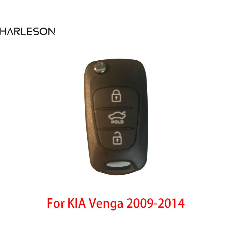 3 أزرار بديلة لمفتاح التحكم عن بعد Kia Venga 2009-2014 95430-1P000 غطاء السيارة الإلكتروني غطاء الإسكان عن بعد حافظة مفتاح للقفل قابل للطي
