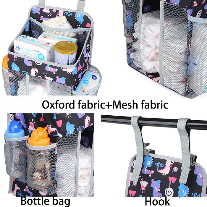 حقيبة تخزين معلقة للأطفال حديثي الولادة ، مهد للرضع ، مهد للحفاضات ، عربة ، مشتل ، منتج العناية Sprog