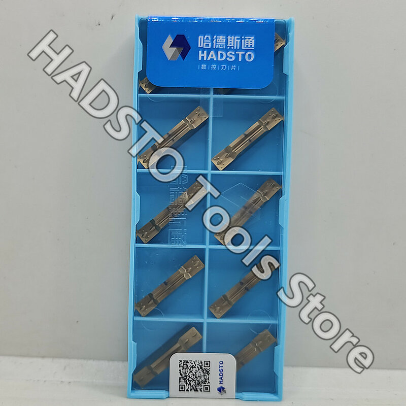 MGMN400-M HS7225 MGMN400-M MGMN400 MGMN 4.0mm HADSTO carbide inserts Cut off Slotting inserts For Stainless steel 10pcs/box